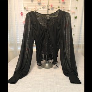 💥Bogo EUC Express Lace corset blouse